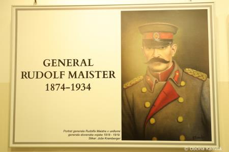 V prostorih občinske stavbe na ogled razstava o življenju in delu Rudolfa Maistra